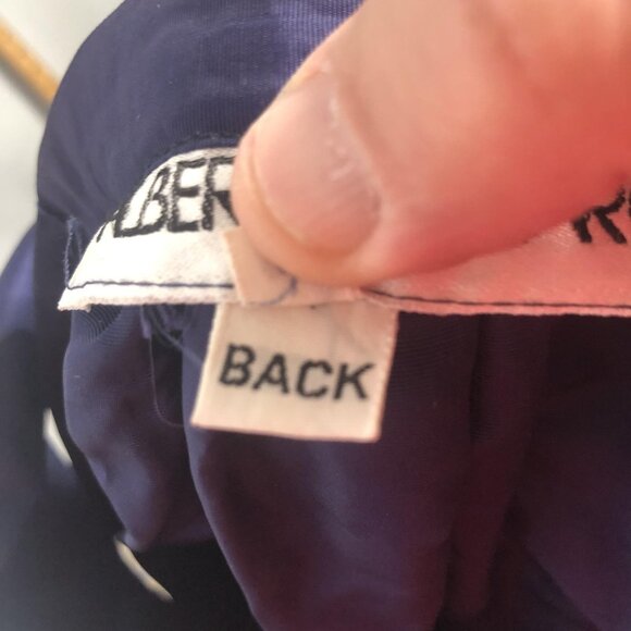 VINTAGE Albert Capraro Skirt Womens 10 Purple Maxi Belted Evening Formal 70s - Picture 9 of 16